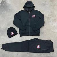 TUTA CANADA GOOSE NERO COMPLETO