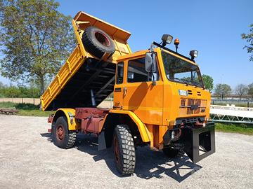 IVECO 80.14W 4X4 RIBALTABILE PASSO CORTO PERFETTO!