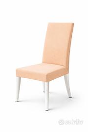 Set da 4 pezzi Coprisedia Premium color Albicocca