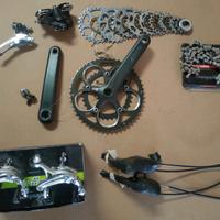 Gruppo Campagnolo 9v Xenon/Record completo