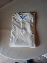 polo lacoste color panna