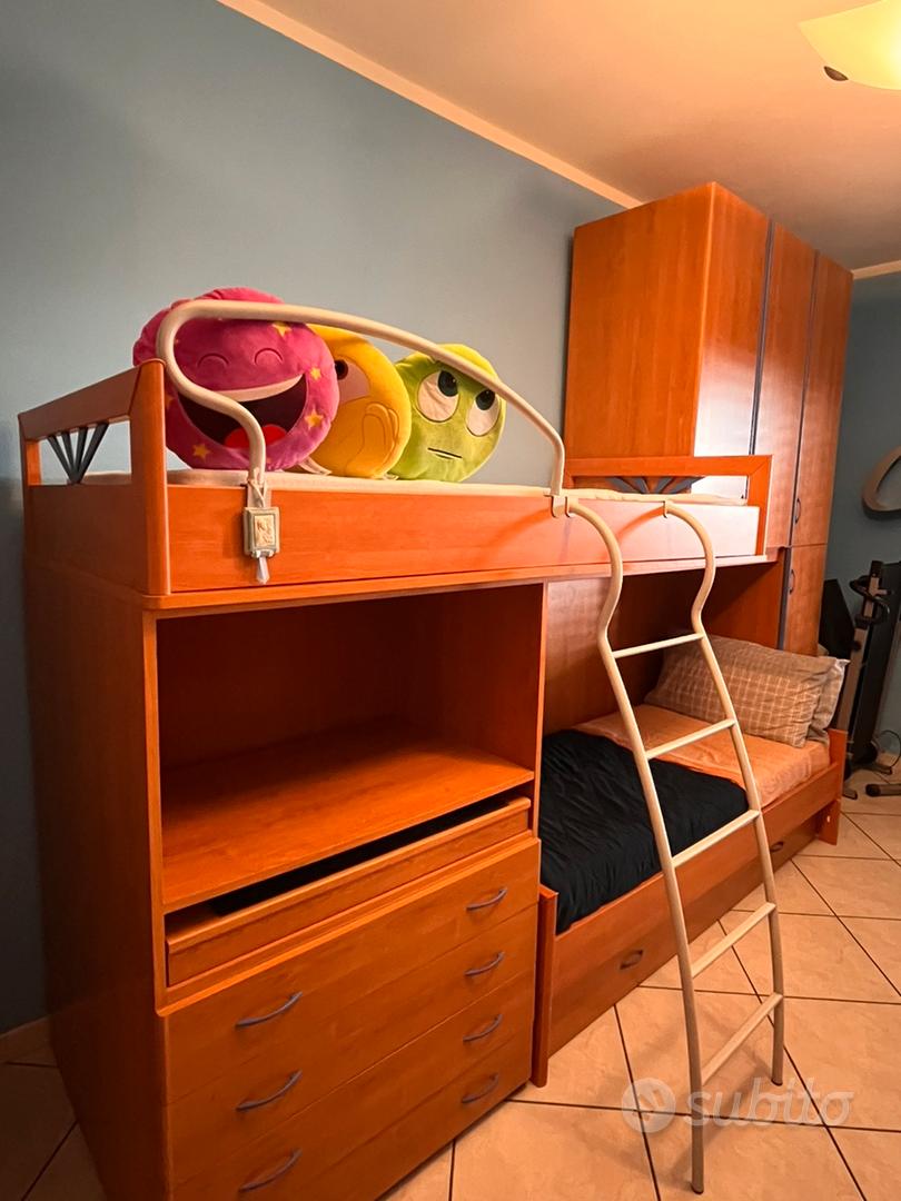 Cuscinetti Antiscivolo Per Scale Letto A Castello - 5 Pezzi Con 10 Cinghie, Imbottiti In Schiuma, Nero