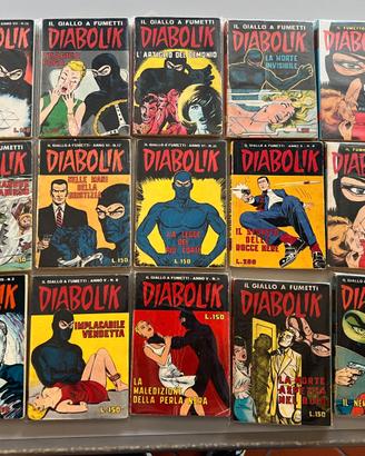 Diabolik vari rari SOLO IN BLOCCO