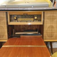 giradischi radio casse vintage anni '60 originale