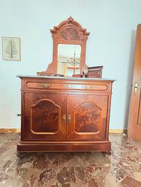 Como vintage + 2 comodini 