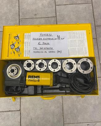 Filiera elettrica da 1/2 e 3/4 A2