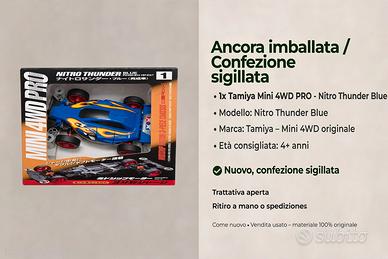 tris Tamiya Mini 4WD PRO - nuove 