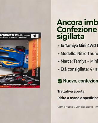 tris Tamiya Mini 4WD PRO - nuove 