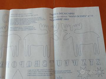 tavola decalcabile.