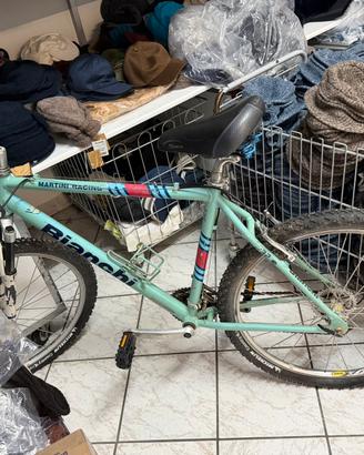 Bici bike bianchi anni 90 vintage alluminio