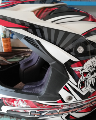 Casco nuovo cross bambino