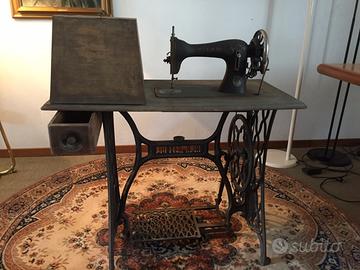 Macchina per cucire antica Winselmann Titan