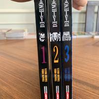 manga DEATH NOTE 1-2-3