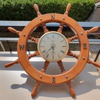 Orologio da parete a forma di timone