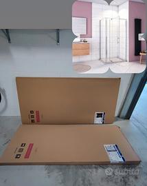 Box Doccia vetro porta battente NUOVO 70 x 90 cm