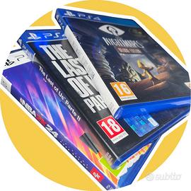 LOTTO PS5/PS4 NBA 2K24 + TLOU 2 + Little Nightmare