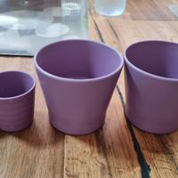 set vasi ikea Lilla - 4 pezzi - 2 diverse dimensio