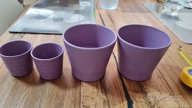 set vasi ikea Lilla - 4 pezzi - 2 diverse dimensio