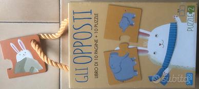 Gioco Puzzle gli opposti Sassi 22x15