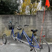 Triciclo tandem
