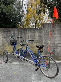 Triciclo tandem