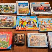 puzzle vari adulti e bambini