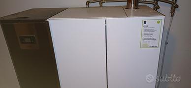 caldaia a pellet klover 32 kw per 200-500 mq