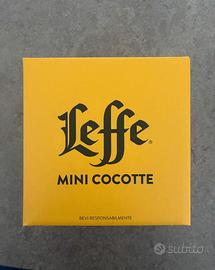 Birra leffe mini cocotte ceramica da collezione nu