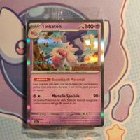 Carta pokemon Tinkaton 105/193 italiana paldea nm