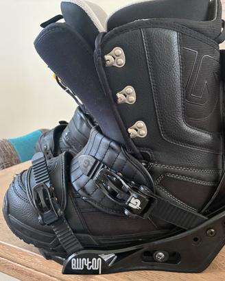 Attacchi e scarponi snowboard burton