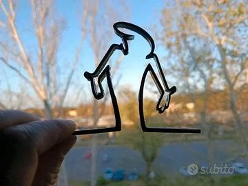 Mini scultura resina  Linea Cavandoli Lagostina