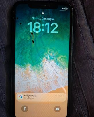Iphone xr - vetro rotto