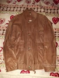Giacca di pelle per uomo - taglia l