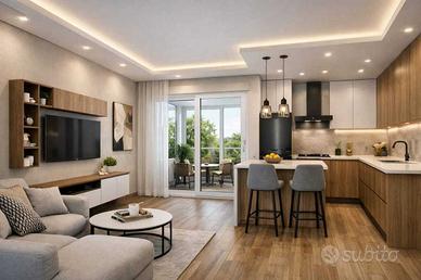 Trilocale in costruzione con terrazza ad Assemini