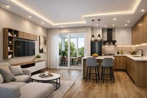 Trilocale in costruzione con terrazza ad Assemini