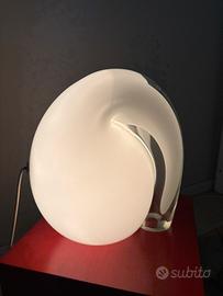 Lampada tavolo vetro Munega Gino Vistosi 70 Murano