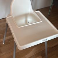 Due seggiolini pappa Antilop ikea con vassoio