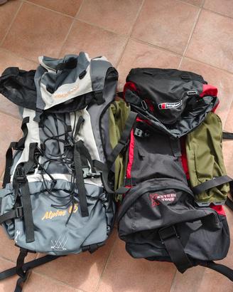 zaini trekking 65 Lt