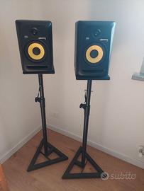 Set di supporti per Monitor regolabili in altezza