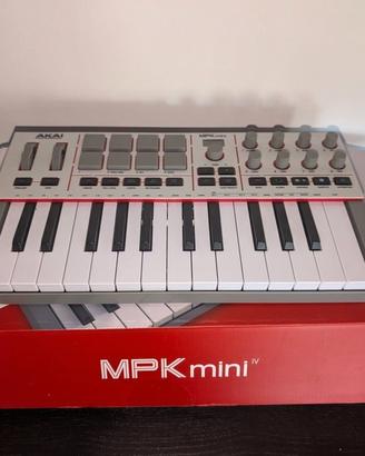 Akai MPK Mini IV 4 tastiera controller MIDI USB