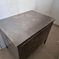 2 banchi acciaio inox