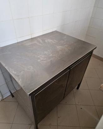 2 banchi acciaio inox