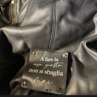 Borsa LE PANDORINE Grande Nera - Frase Iconica