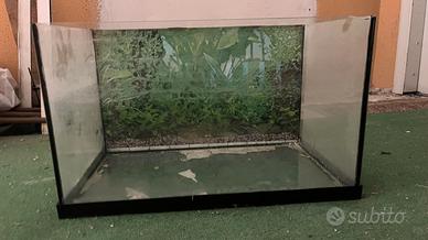 Acquario rettangolare, 45 L,  50x30x30 cm