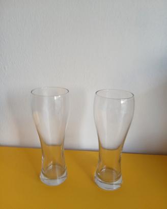 2 bicchieri da birra weizenbecker