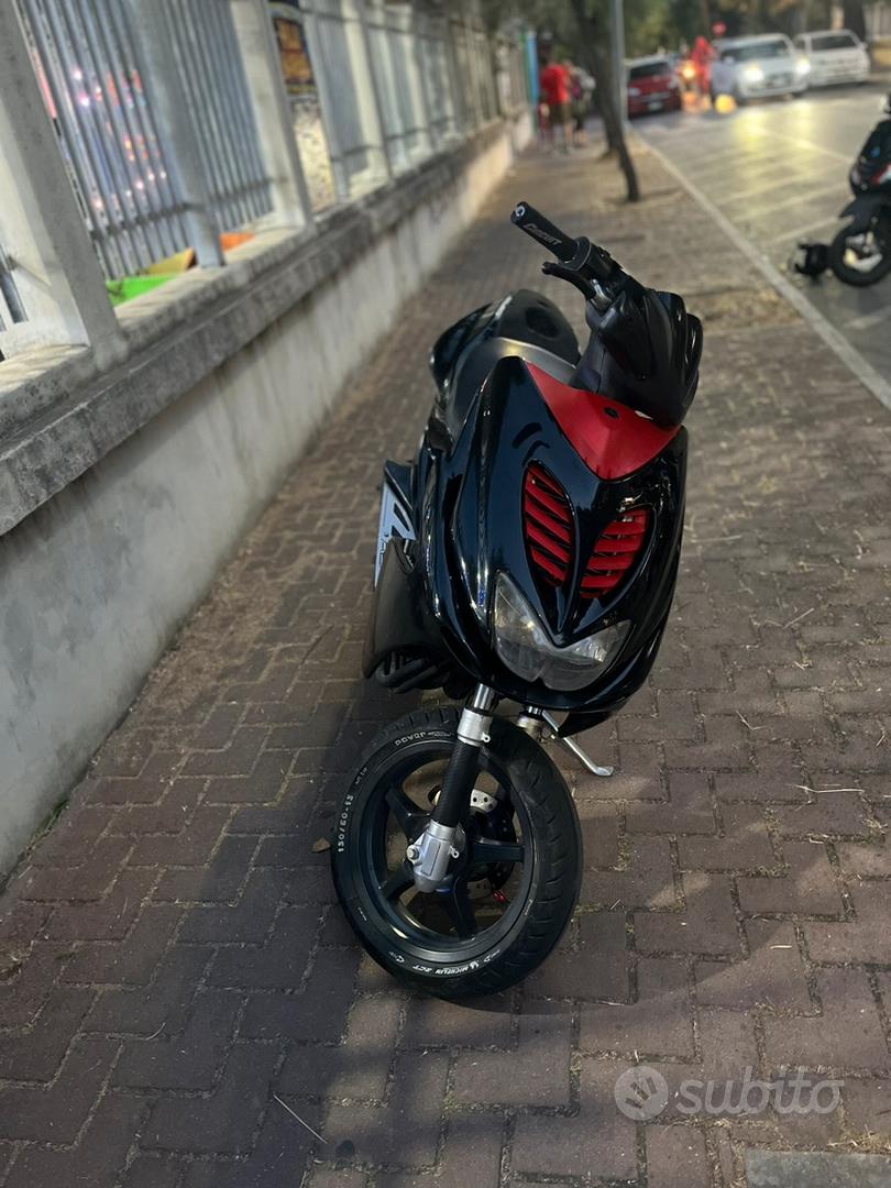 Nero Opaco Aerox Nero Lucido Kit Carene Booster Set Carenatura Per