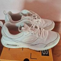 Scarpe donna ginnastica Skechers bianche numero 39