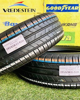X2: Estive 195/65R15 91H -KUMHO- al 92%