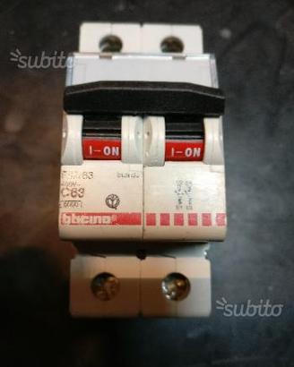Interruttore Magnetotermico Biticino F82-63 C63