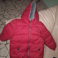 Giubbotto rosso Benetton 2 anni